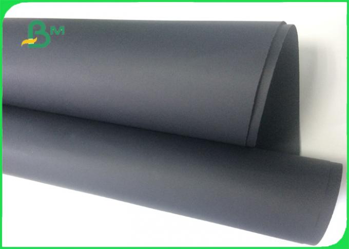 μαύρο χαρτόνι χρώματος 300g 350g 400g διπλό δευτερεύον μαύρο για τη συσκευασία κιβωτίων