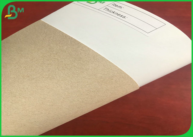 250g ντυμένος διπλός πίνακας τυλίγοντας εγγράφου δώρων πιστοποιητικών FSC με το άσπρο επίστρωμα