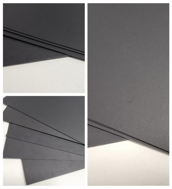 SGS επικυρωμένο FDA 350gsm 400gsm FSC μαύρο χαρτόνι για τις καλύψεις σημειωματάριων