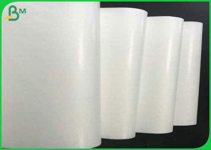 Άσπρος ρόλος χαρτιού τεχνών προτύπων τροφίμων MF 35gsm 40gsm 45gsm MG ξύλινου πολτού FSC