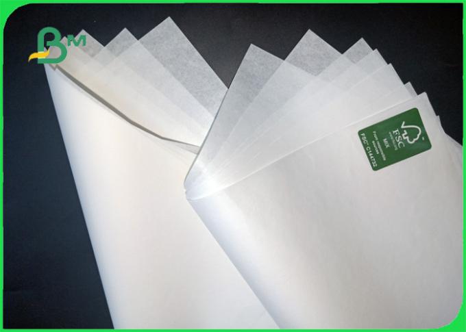 50gsm υδροφοβικό άσπρο χρώμα εγγράφου MG Kraft βαθμού τροφίμων επιστρώματος για τη συσκευασία