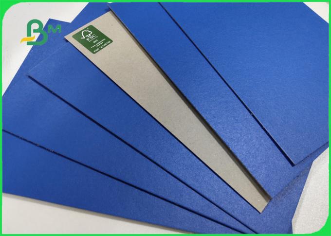 το μπλε λουστραρισμένο με λάκκα χαρτοκιβώτιο 1.2mm 1.4mm τελειώνει στιλπνό που χρησιμοποιείται για τους φακέλλους αρχείων