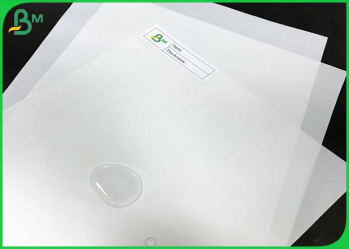 Αδιάβροχα RPD 100um άσπρα φύλλα εγγράφου πετρών συνθετικά για το untearable σημειωματάριο