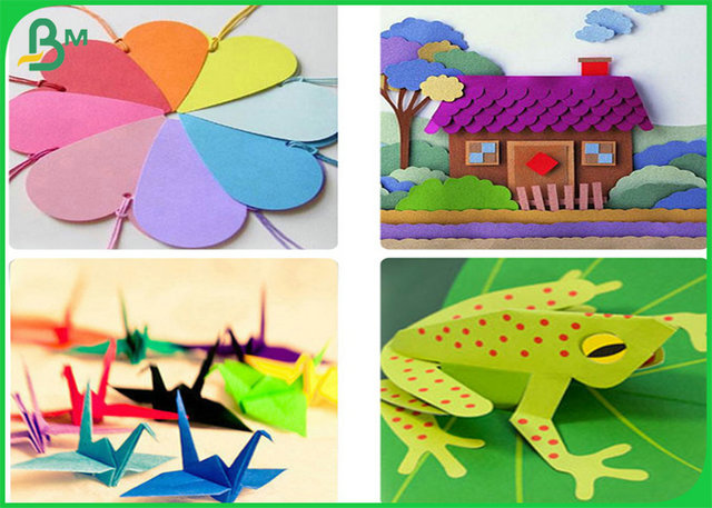 κάρτα FSC του Μπρίστολ χρώματος 240gsm 300gsm που εγκρίνεται για τα παιδιά Origami παιδικών σταθμών