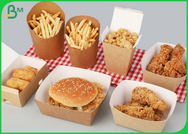 Επικυρωμένος FDA πίνακας 270g 325g 365g τροφίμων για τη συσκευασία τροφίμων της KFC