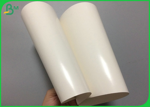 300gsm άσπρο υλικό PE FBB ντυμένο πίνακας για τη Greaseproof κατασκευή καλαθακιών με φαγητό 300gsm άσπρο υλικό PE FBB ντυμένο πίνακας για τη Greaseproof κατασκευή καλαθακιών με φαγητό