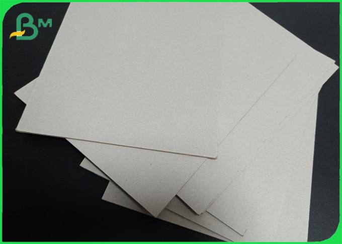 Ανακυκλωμένα φυλλόμορφα γκρίζα φύλλα εγγράφου χαρτονιού για το δεσμευτικό κιβώτιο βιβλίων