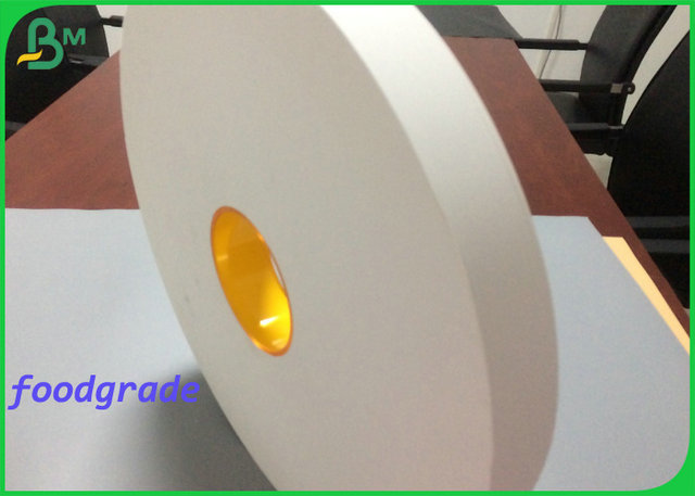 28gr Foodgrade άσπρο ενιαίο τυλίγοντας έγγραφο 28mm αχύρου υλικό πολτού 29mm Virgin