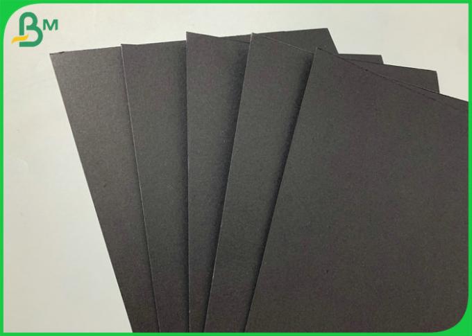 100% μεγάλα μαύρα φύλλα χαρτονιού ξύλινου πολτού 300g για το πλαίσιο 70 X 100cm δώρων