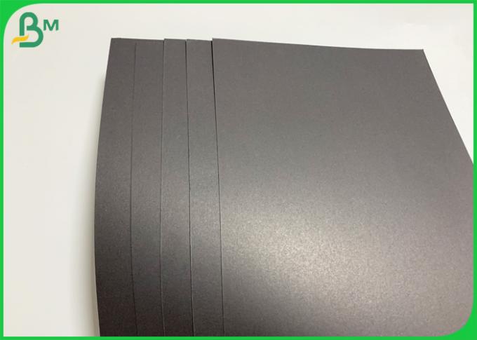 Μαύρο χρωματισμένο παχύ έγγραφο 80g 120g Cardstock για την κατασκευή τσαντών