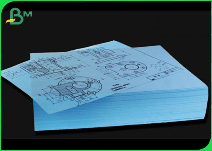 Μπλε έγγραφο σχεδιαστών εκτύπωσης 80GSM A0 Α1 20LB για το σχέδιο αρχιτεκτονικής