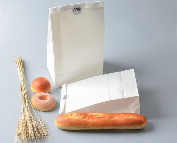 Το FDA 510mm PE πλάτους έντυσε 40 στους άσπρους Kraft ρόλους εγγράφου 120g για το ψωμί Packin Το FDA 510mm PE πλάτους έντυσε 40 στους άσπρους Kraft ρόλους εγγράφου 120g για το ψωμί Packin