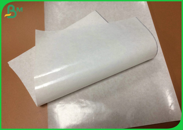 Βαθμός τροφίμων ντυμένο άσπρο έγγραφο της Kraft PE 40gsm + 10g υλικό για το τύλιγμα χάμπουργκερ