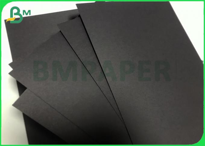 Ματ 150gsm 350gsm διπλό κενό μαύρο Cardstock μιγμάτων φύλλο πινάκων χαρτιού ξύλινου πολτού
