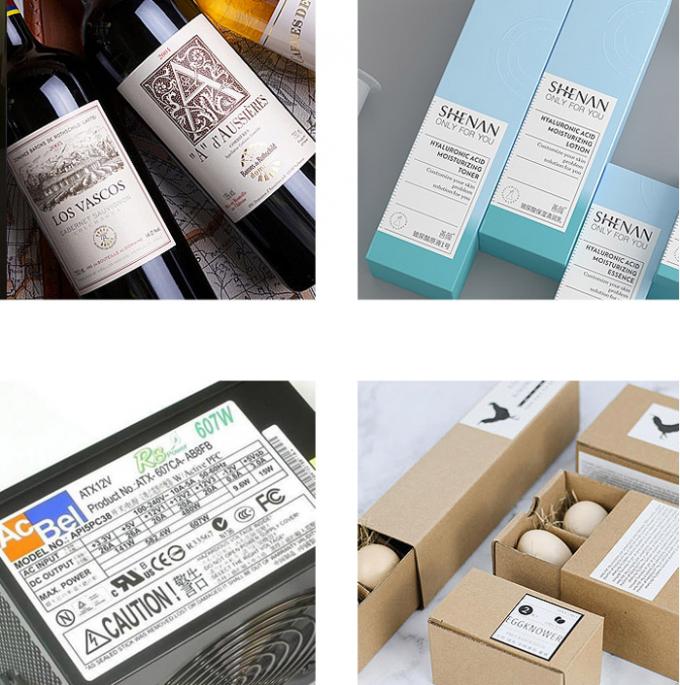 Το μεγάλο σχήμα υψηλό σχολιάζει το άσπρο αυτοκόλλητο φύλλο εγγράφου αυτοκόλλητων ετικεττών επιφάνειας 80gsm