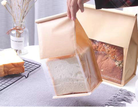 70 X 100cm 50Gr 55Gr 60Gr καφετής ρόλος εγγράφου της Kraft χρώματος ραβδωτός στην τσάντα συσκευασίας ψωμιού
