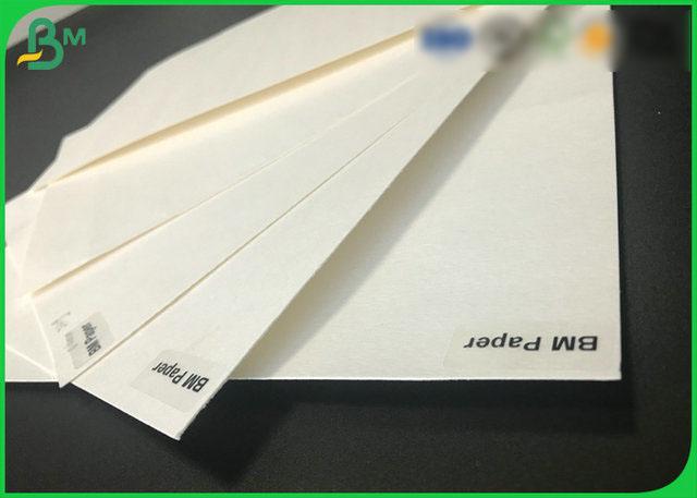 Άσπρο απορροφητικό χαρτόνι 0.4mm φύσης έγγραφο ακτοφυλάκων 0.6mm 0.8mm 1mm χωρίς επίστρωση