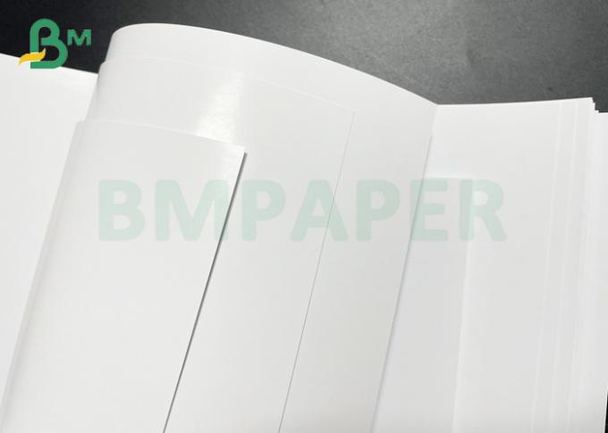 στιλπνό ντυμένο έγγραφο λευκότητας 140g 150g υψηλό στις καλύψεις σημειωματάριων περιοδικών