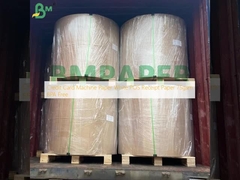 Χαρτί για μηχανήματα πιστωτικών καρτών Λευκό χαρτί POS 75gsm Χωρίς BPA