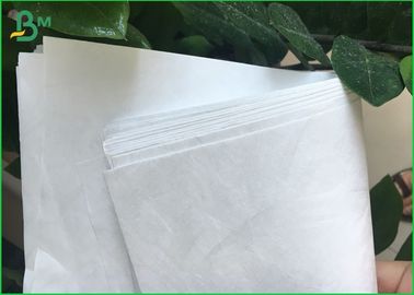 Λευκό χρώμα χαρτί υφασμάτων 1056D και 1057D για σακούλες αποξηρατικού