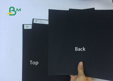 Το αρίστης ποιότητας πάχος 250gsm 300gsm 350gsm έντυσε το μαύρο έγγραφο για το κιβώτιο συσκευασίας