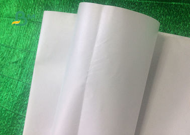 Greaseproof/αδιάβροχο ντυμένο PE άσπρο Kraft έγγραφο 40gsm για την τσάντα χάμπουργκερ