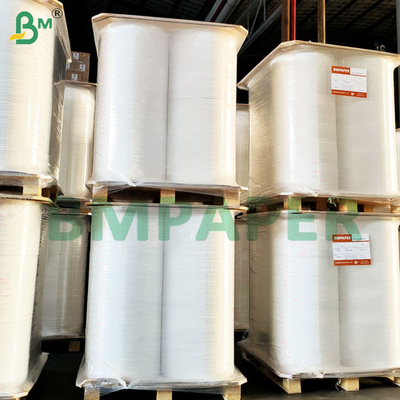 22-53mm Λευκό Φαγητό Ασφαλές Φασόλι Συσκευή Kraft Paper Rolls Εκτυπώσιμα