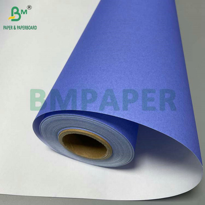 610mm x 50m A0 A1 80GSM Πιόλευτο μπλε CAD Σχεδιαστής χαρτί ρολό