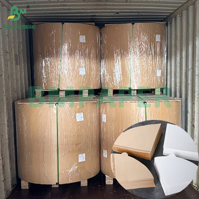 50gm 328mm 500mm λευκό και καφέ χαρτί φίλτρου χαρτιού τροφίμων