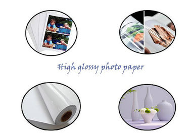 Υλικό υψηλό στιλπνό χαρτί φωτογραφιών ξύλινου πολτού για την παραγωγή της εκτύπωσης