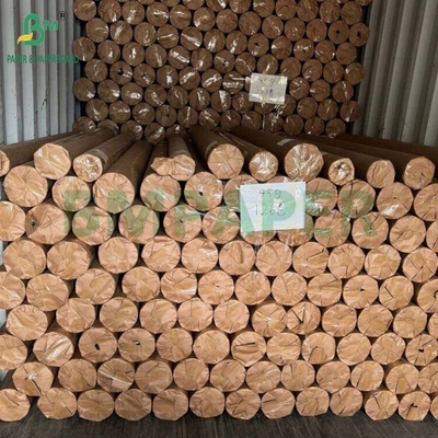 60 γραμμάρια 70 γραμμάρια διάτρητο χαρτί Kraft 66 " x 300 yards για διάδοση και κοπή