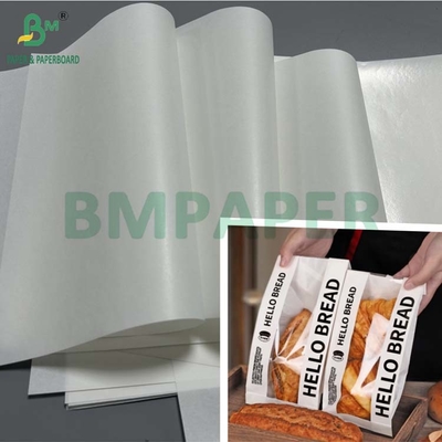 11 x 14" 45g 50g Επιχρισμένο 1 πλευράς MG Λευκό χαρτί Kraft για πακέτο ψωμιού