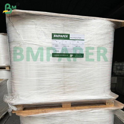 FDA 24gm 28gm Χαρτί περιτύλιξης για οδοντόσκοπες 26,5mm 27mm x 5000m Άγριο και θερμικά σφραγισμένο