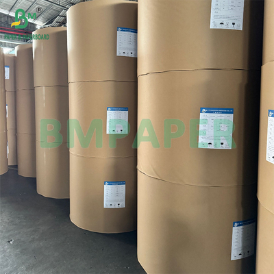 120gm Μία πλευρά PE επικαλυμμένη συσκευασία τροφίμων Καφέ χαρτί Kraft