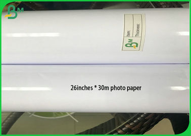 200G ντυμένο έγγραφο PE/εκτύπωση στο στιλπνό ρόλο εγγράφου φωτογραφιών Watercolor με 24 ίντσα 36 ίντσα