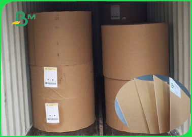 350gsm δακρυ'ων ανθεκτικό 100% χαρτί σκαφών της γραμμής της Kraft ξύλινου πολτού καφετί για τη συσκευασία