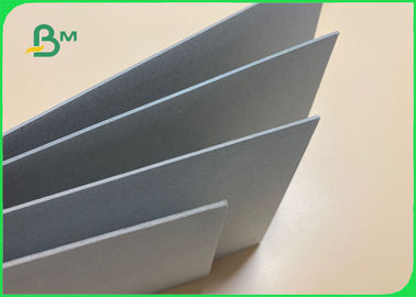 100% ανακυκλωμένα φύλλα χαρτονιού 1mm 2mm παχιά γκρίζα για το κιβώτιο συσκευασίας