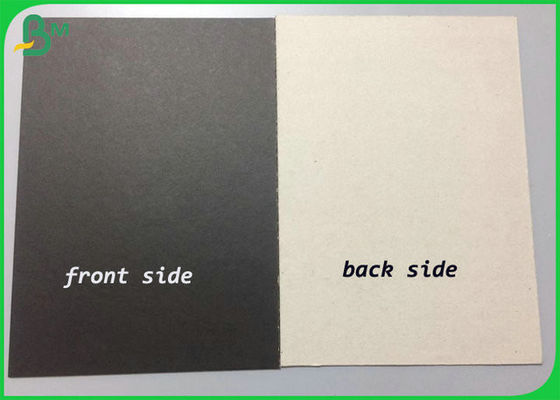 το γκρι 2mm 3mm τοποθέτησε πίσω το μαύρο χαρτόνι που ανακυκλώθηκε σε στρώματα για τους φακέλλους αρχείων