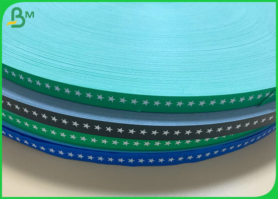Μπλε μαύρο πράσινο 15mm έγγραφο βάσεων αχύρου πλάτους 60gsm χρωματισμένο 120gsm