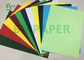Χωρίς επίστρωση ρόδινο γαλαζοπράσινο φύλλο καρτών 180Gsm κανονικό για την εκτύπωση 63,5 X 91.4cm διαφήμισης