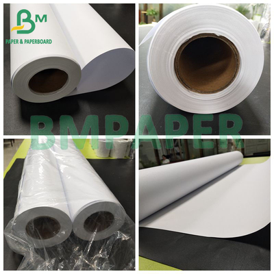 Παρθένος ξύλινος χαρτοπολτούς CAD 80gm Inkjet Plotter Laser Copy Paper 20Lb 24inch 150ft