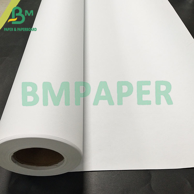 Παρθένος ξύλινος χαρτοπολτούς CAD 80gm Inkjet Plotter Laser Copy Paper 20Lb 24inch 150ft