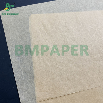 34gm 40gm Grease Proof Paper Kraft Brown Σάντουιτς Τεχνουργήματα Συσκευής Τυποποιημένο Μέγεθος