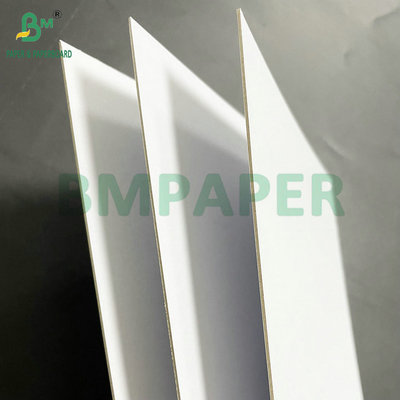 1mm 1.1mm Διπλό πλευρικό λευκό σκληρό κελυμμένο χαρτί για κουτί χαρτών