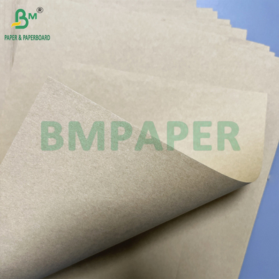 500 mm Υψηλή αντοχή 70 90 GSM Καφέ Καθαρό χαρτί Kraft Roll Packaging
