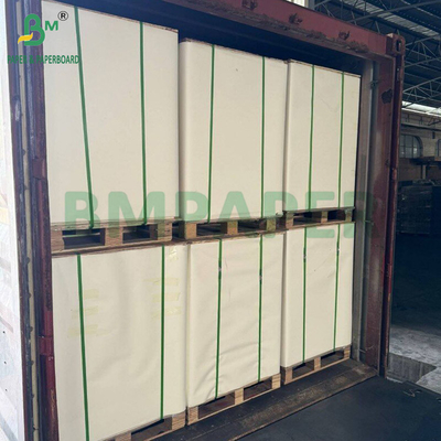360gr 365gr White Face Kraft Reverse Food Grade Packaging Cardboard 31&quot; 43&quot;