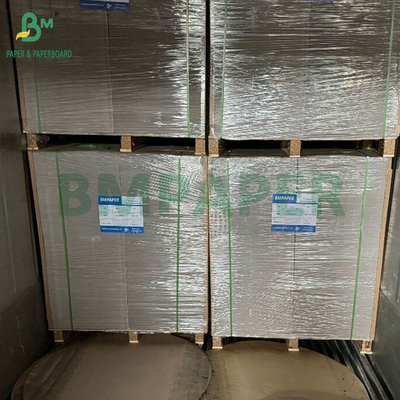 400 γραμμάρια 450 γραμμάρια Καρτόνι C1S Γκρίζα Επιστροφή Δυαδικά φύλλα χαρτιού 65 x 45cm