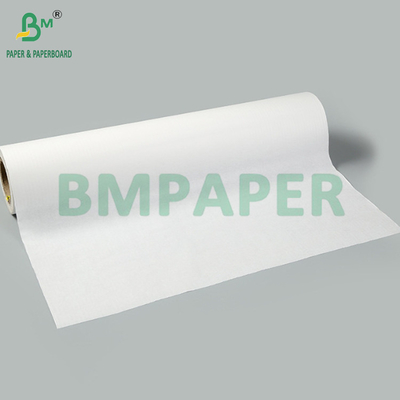 35GSM 40GSM MG Λευκό χαρτί Kraft για σακούλες γρήγορου φαγητού 715mm Καλή αντοχή