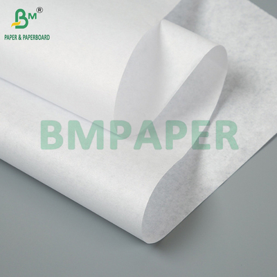 35GSM 40GSM MG Λευκό χαρτί Kraft για σακούλες γρήγορου φαγητού 715mm Καλή αντοχή