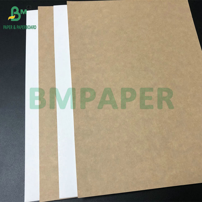 C1S Γλυκό Επιχρισμένο 295gm 325gm Λευκό Πάνω Κραφτ Πίσω Καρτόνι Για Κουτί Τροφίμων